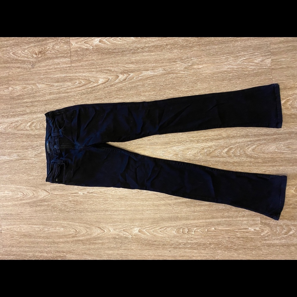 Joe’s Jeans black micro-flare
